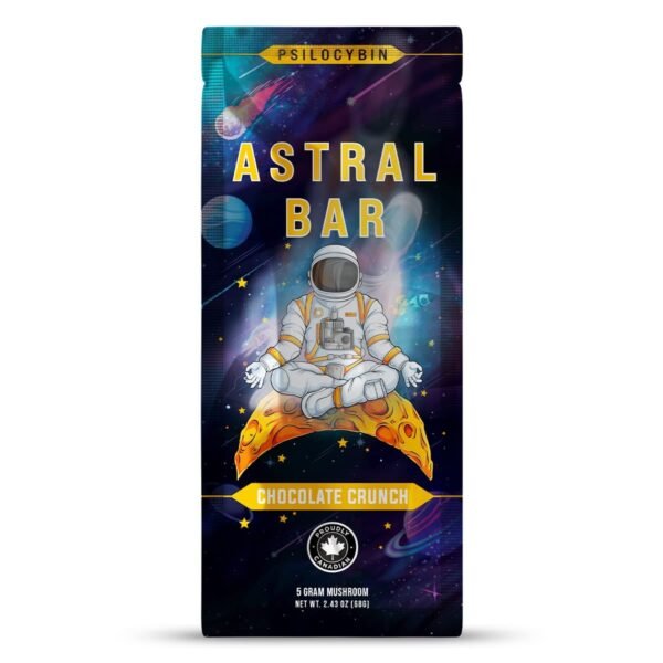 Astral Bars – Chocolate Crunch – Psilocybin Chocolate 5 G
