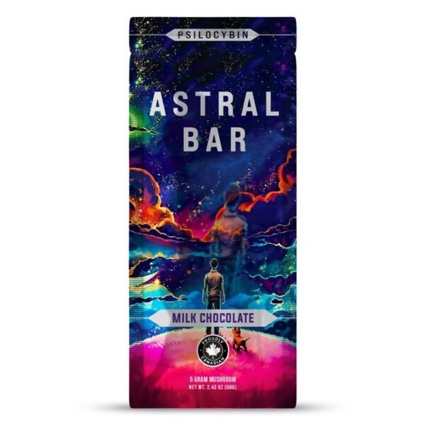 Astral Bars – Milk Chocolate- Psilocybin Chocolate 5 G