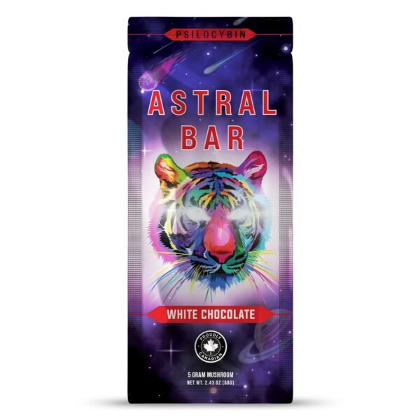 Astral Bars – White Chocolate- Psilocybin Chocolate 5 G
