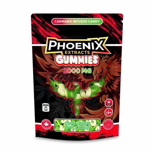 Phoenix Extract Candy Gummies 2000 mg THC