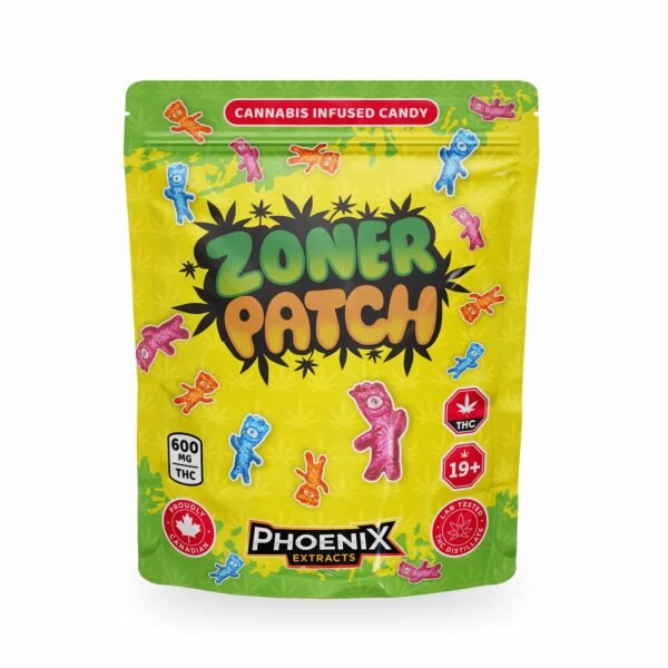 THC Candy - Zoner Patch - 600 MG - Phoenix Extract